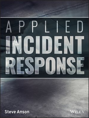 cover image of Applied Incident Response